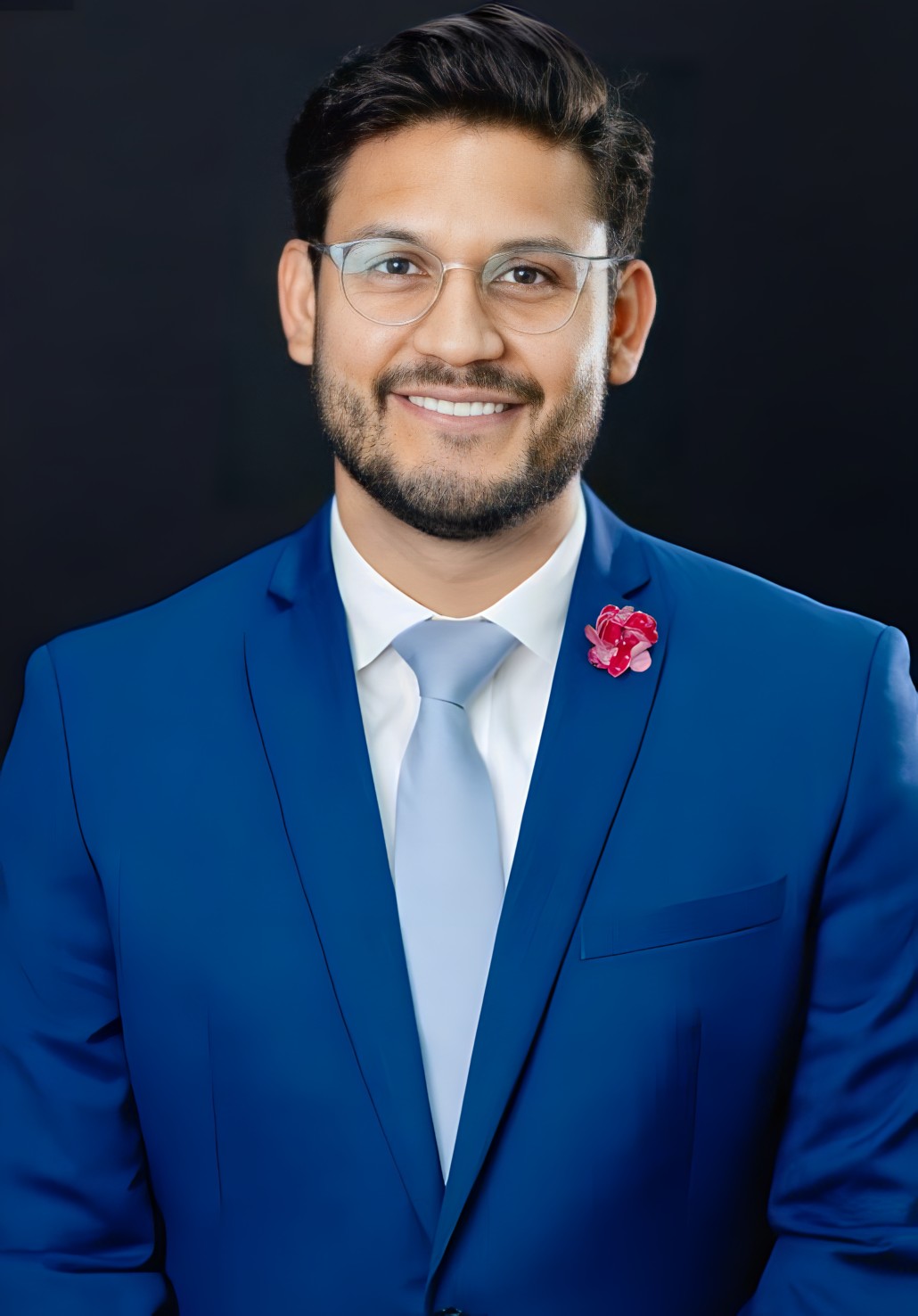 Head broker portrait